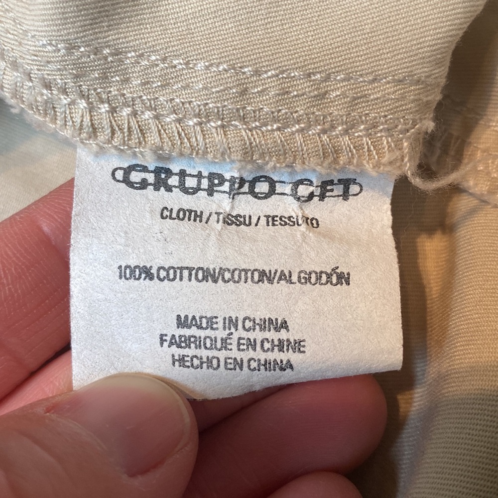 Emanuel Ungaro Liberte Khaki Belted Utility Jacket Size 4 - Picture 16 of 16